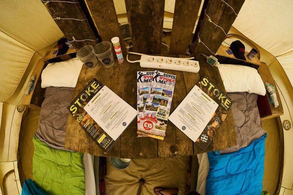 "Stoke Travel Wine Fight" All-Inclusive Camping Haro Exterior foto